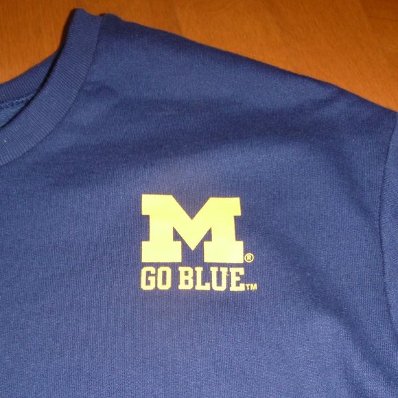 Womens NUYU University of Michigan Crewneck Sweatshirt Size Large XL 1X 2X NWT - Picture 2 of 3